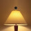 Lamp Finial Cap Knob Black or Gold 1 Pack 7