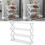 ZYNIC shoe rack white 4-tier freestanding 1