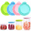 Silicone Pet Food Can Lid Universal Leak-Proof 6-Pack 3