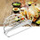 Stainless Steel V-Shaped Meat Rack 1 Piece 2