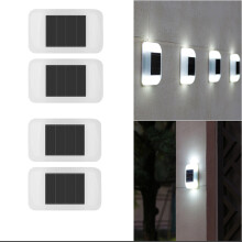 WSBDENLK Solar Wall Light Outdoor IP65 4 pcs