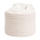 Handmade cotton rope storage basket desktop 1 piece 1