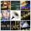Solar LED landscape light multicolor 1