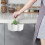 YangJinLian storage bins white plastic with handle 1