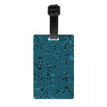 Programmer Luggage Tag Science Hacker Design 2 Pack