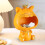 Lucky Cat Resin Figurine Bowl with Storage Compartment 6