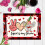 XUNRYAN romantic non-slip insulated placemats 4-pack 1