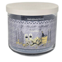 Bougie 3 mèches Black Tie White Barn Bath & Body Works
