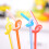 Plastic Drinking Straws Multi-Shaped 50 pcs 7