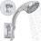 Removable Shower Head Holder with 2 Hooks Adjustable Wall 7