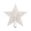 Christmas Tree Topper Gold Glitter Star 5.9 Inch 1