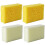 WSTEER pottery sponges rectangle 4 pcs 1