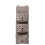 Cotton Linen Bear Storage Bag with 3 Pockets Grey 1