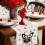 Heart-shaped table runner for fireplace or table, 1 piece 1