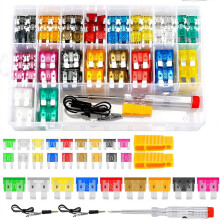 Car Fuses Assortment Kit Aluminum 2-35A 306 pcs