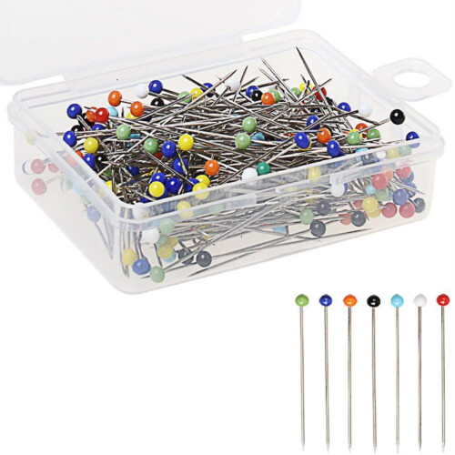 Valatala sewing pins glass ball head 100 pcs 2