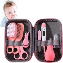 WOVTE baby makeup bag newborn care kit 8 pieces