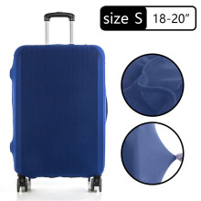 WSYW luggage protector cover blue 18-20 inch
