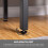 3-Tier Narrow Wooden Bookshelf Rustic Brown 8