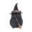 Cat-shaped resin broomstick decor for Halloween 1