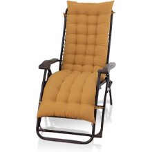 WSYW patio lounger cushion yellow 61 inch