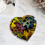 Gear Ball Fidget Toy 3D Printed Heart Design 1