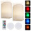 Rechargeable Wall Sconce Lamp with Remote Dimmable RGB LED 1