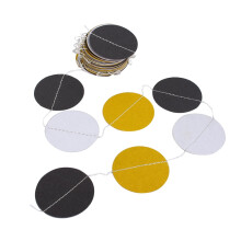 Paper Garland Wedding Decoration Colorful Round 4M