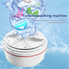 Portable Mini Washing Machine USB Powered Turbo Wash