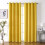 Yellow Curtains Panel Pair 39" x 51" 1