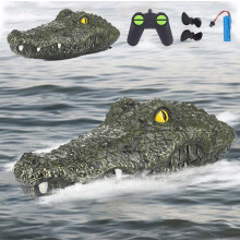RC Crocodile Head Boat for Pools and Lakes 1pc
