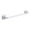 Bathroom shelves towel rack black white 3-tier 5