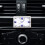 Car Dashboard Digital Clock LCD Time Day Display Silver 1