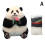 Panda toy felting wool kit handmade 8