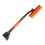 Car ice scraper and snow brush with extendable handle 1