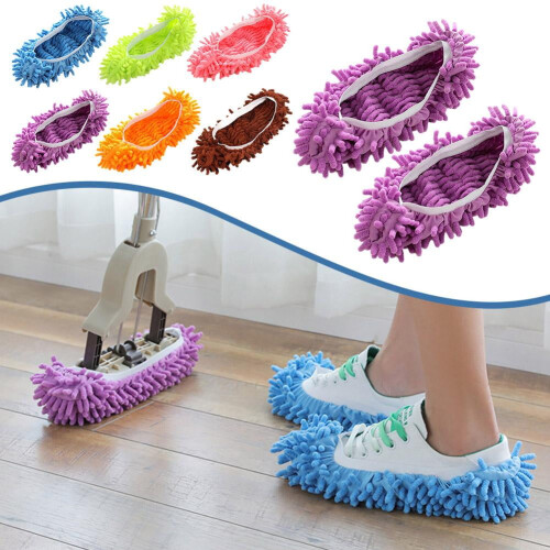 Microfiber Dust Mop Slippers for Home Floor Cleaning 2