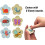 Bathroom foot scrubber brush with bristles blue 4