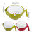 Double Drain Basket Bowl for Rice Washing and Straining 3