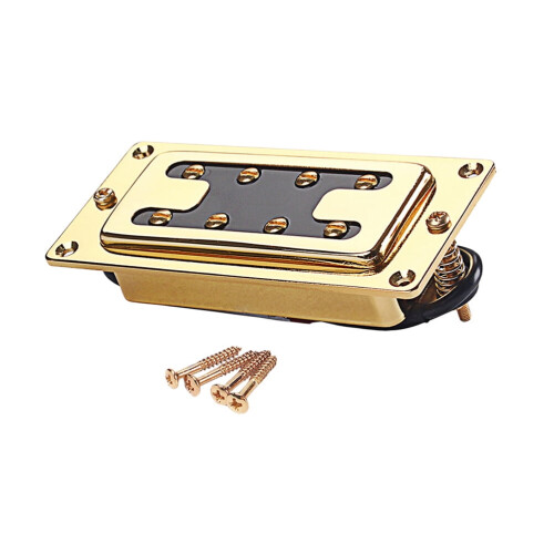 Bass Humbucker Pickup 15mm 4-String Golden