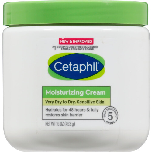 Cetaphil Crème Hydratante Cetaphil Très Sèche À Sèche, Peau Sensible, 16 Oz