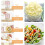 Mini Food Chopper Wireless 3-Blade 250ml Pink 5