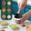 Garlic Chopper Electric 250ml 2-in-1 Mini Food Processor 2