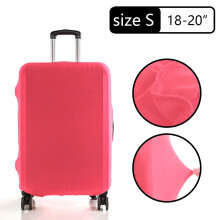 Luggage Cover Elastic Fit for 18-20 Inch Suitcases Pink