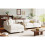 LUCKHAO L-style upholstered modular sectional sofa with 5