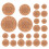 WSTEER adhesive patches for small bandages round 100 pcs 1