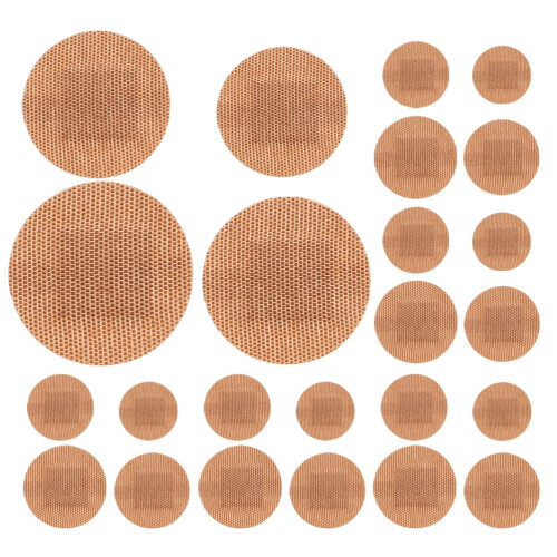 WSTEER adhesive patches for small bandages round 100 pcs