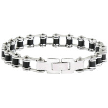 WSTEER Men's Stainless Steel Chunky Link Bracelet 1 pc