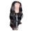Women's Wavy Long Curly Wig with Center Bangs 1