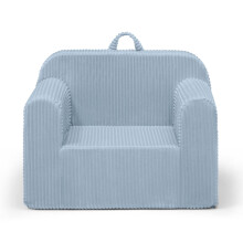 Delta Children Cozee Corduroy Foam Chair, Blue