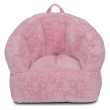 Delta Children - Serta Kids Plush Barrel Chair, Pink